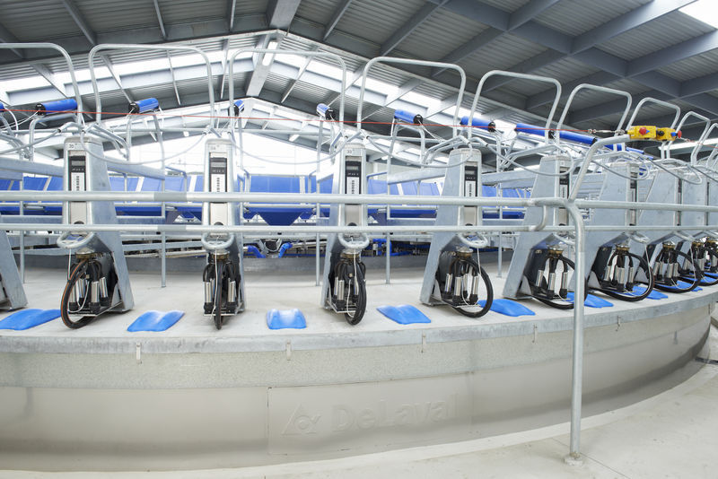 Salle de traite rotative PR2100 DeLaval